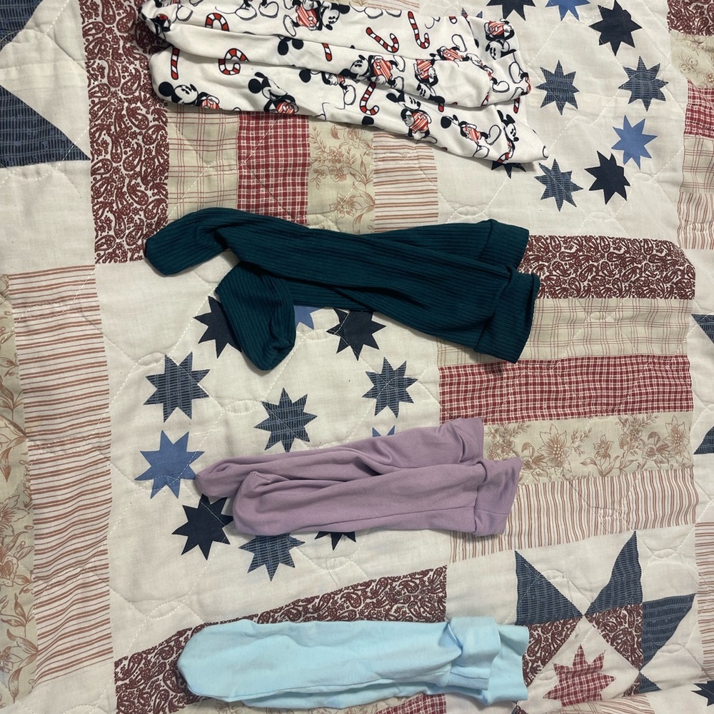 Colorful small shop knee high Sock Set
